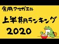 【食用アマガエル】2020上半期ラーメンランキング発表‼️すべて独断と偏見、私たちの『好み』だけを基準にして選ばせていただいたランキングです‼️