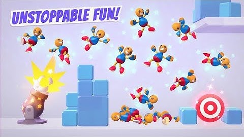 Rocket Buddy - Gameplay Walkthrough Part 3 - Multi Cannon: Levels 1-24 (iOS, Android)