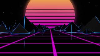 ► FREE Video Background Loop Footage | HD 1080p60 | Retrowave - Synthwave #0242 ◄