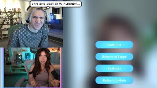 xQc reacts to Pokimane addressing the cookie price criticism
