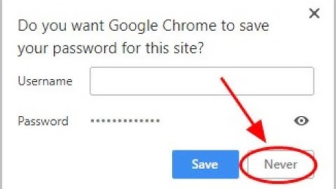 How to get Chrome to remember login details