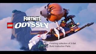 [LEGO FORTNITE ODYSSEY] X LEGO NINJAGO Completing the Raid Zeppelin 3-Set Build Instructions.