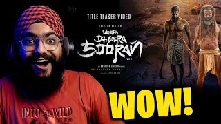 Veera Dheera Sooran Title Teaser REACTION | HBD Chiyaan Vikram