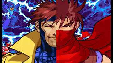 Marvel vs Capcom 1 ( Arcade ) - Strider Hiryu / Gambit Playthrough ( Nov 3, 2019 )