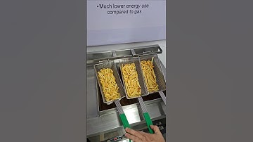 LIVECOOK DEEP FAT FRYER STANDING INDUCTION BASED ELECTRIC FRYER @livecook #kitchenequipment #fry