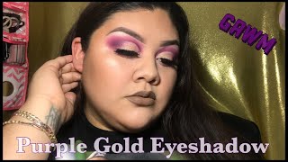 Purple And D Eyeshadow Tutorial - Grwm Simply Sely