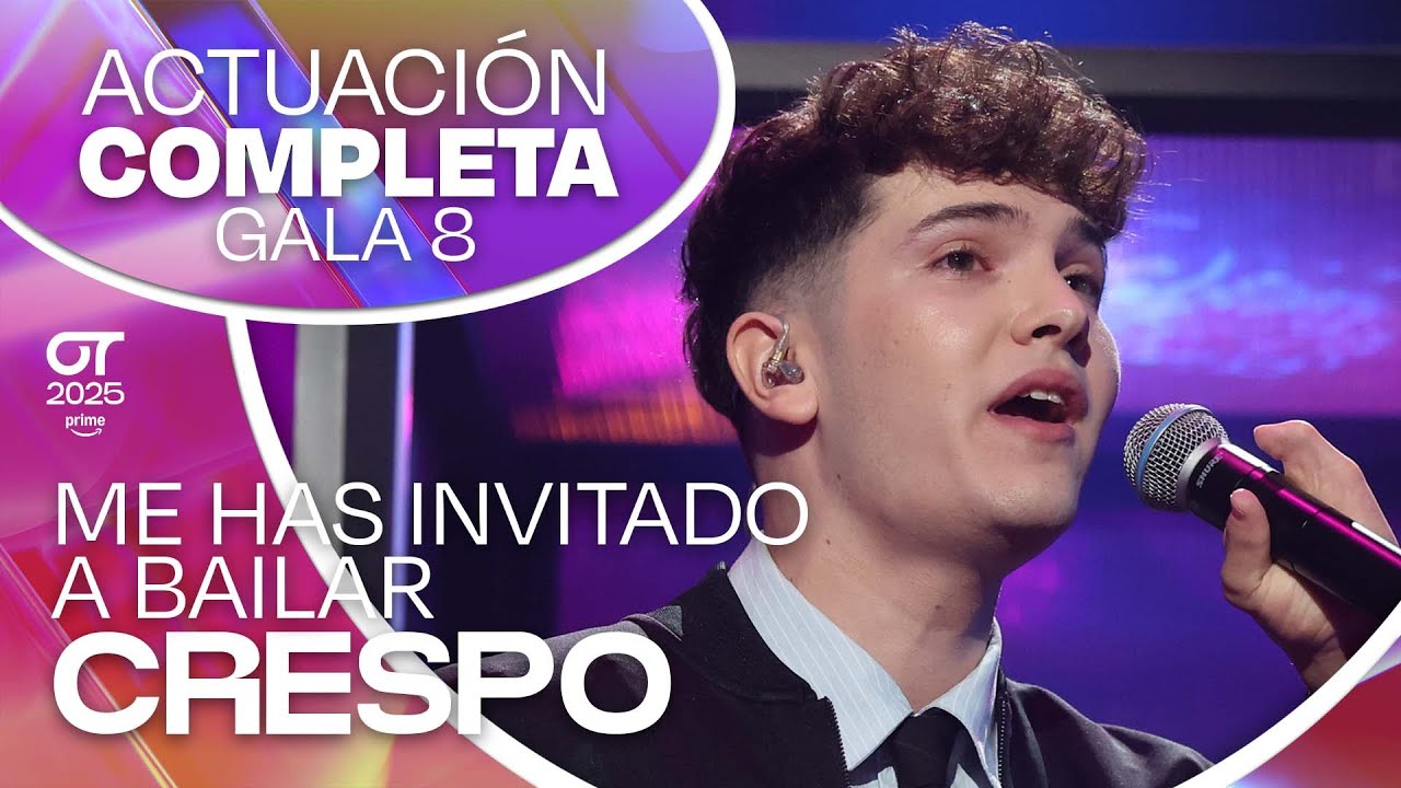 “ME HAS INVITADO A BAILAR”- CRESPO | GALA 8 | 