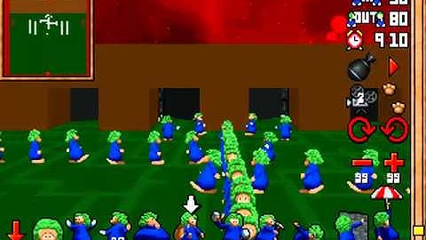 Lemmings 3D - Mayhem Level 6