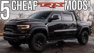 5 CHEAP RAM 1500 TRX MODIFICATIONS!