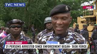 Ban On 'Okada' | State Crushes Impounded Motorcycles