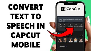 How To Convert Text To Speech In CapCut Mobile 2025 | Add AI Voice On CapCut 2025