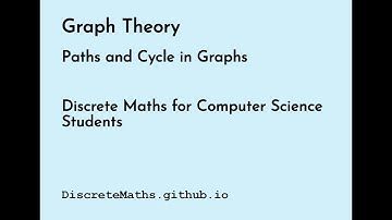 Paths and Cycles in Graph Theory