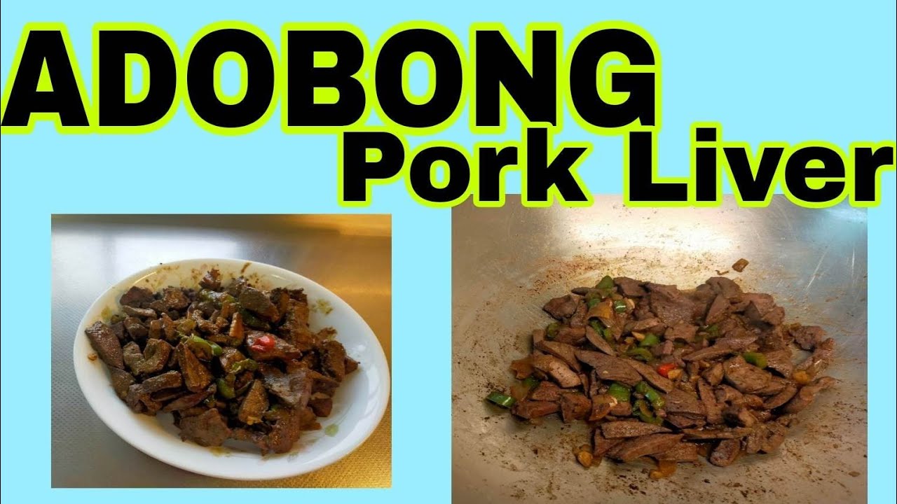 Adobong atay ng karneng Baboy|Pork liver