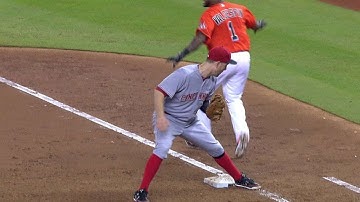 CIN@MIA: Reds challenge safe, stands in bottom 3rd