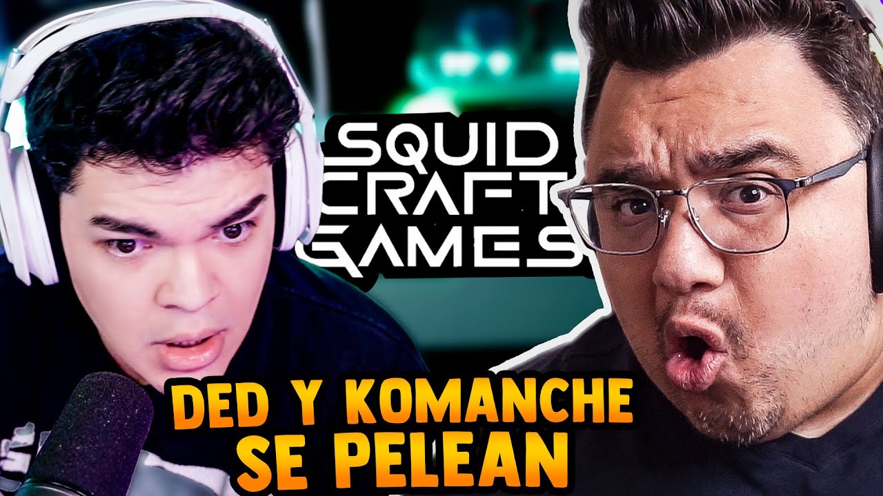 ELDED Y KOMANCHE SE PELEAN *REAL* POR LOS SQUID CRAFT GAMES 3