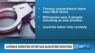 Juvenile arrested after shooting near East Texas store