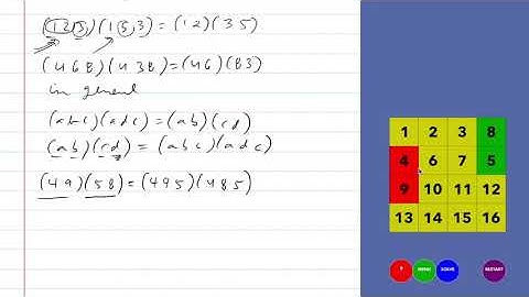 Group Theory For Permutation Puzzles Lecture 3