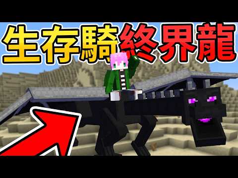 Minecraft：但終界龍變成坐騎了…！