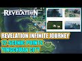 Revelation infinite journey all 12 scenic spots  yingchuan city
