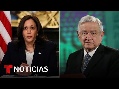 Sigue en español la reunión virtual de Kamala Harris y Andrés Manuel López Obrador