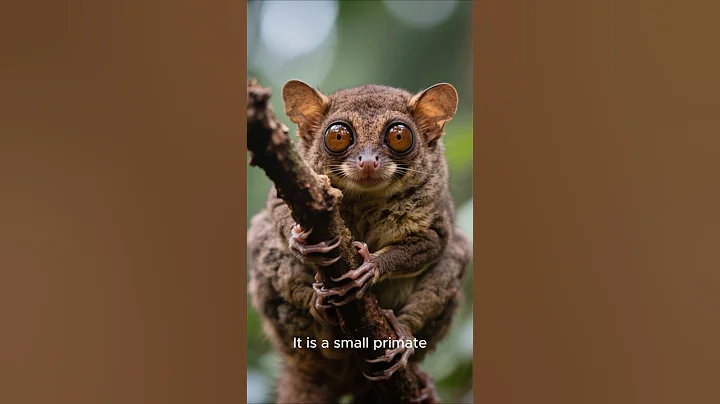 🌙 Tarsier: The Tiny Primate with Giant Eyes | Amazing Animal Facts