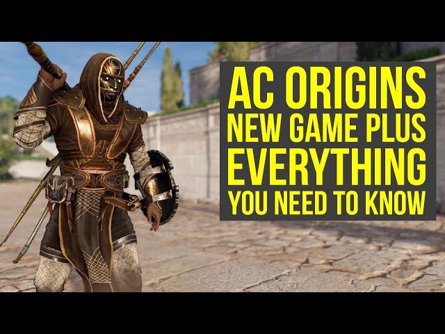 Assassin's Creed Origins New Game Plus EVERYTHING YOU NEED TO KNOW (AC  Origins New Game Plus) - YouTube