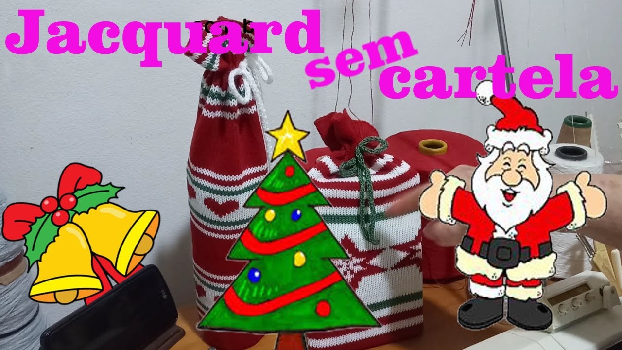 32 – Научитесь вязать жаккард на вязальной машине БЕЗ листа. Очень полезно!