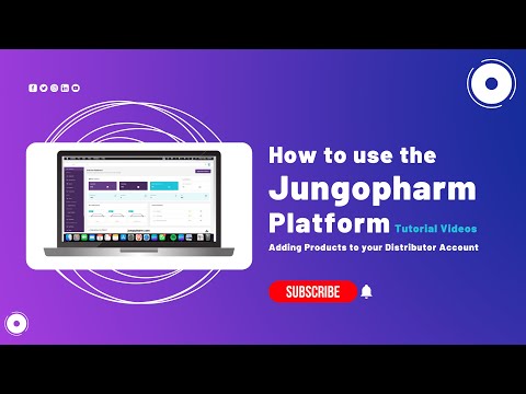 How to use the Jungopharm platform