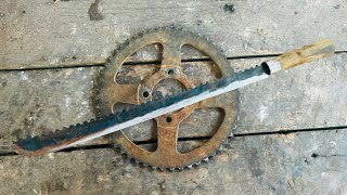 : Forging a SWORD out of Rusted Iron Big SPROCKET