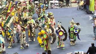 Grand Entry Saturday Evening FNUC Spring Celebration Pow wow April 20, 2024