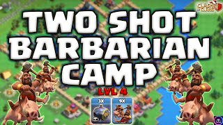 Barbarian Camp in Two Attacks | Level 4 | Clan Capital | Clash with Vivek