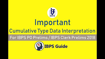 Important Cumulative Type Data Interpretation Questions for IBPS PO/ Clerk Prelims 2018