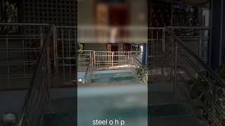 modern steel gate design | steel railing design ytshorts shortsfeed shortvideo