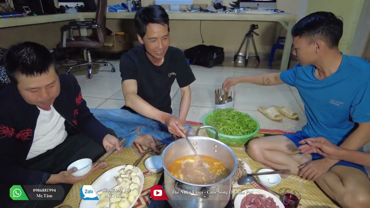 Thế Nhân || Mân Cơm Mùng 5 Của Team. Toàn Món Đỉnh Đầu Năm