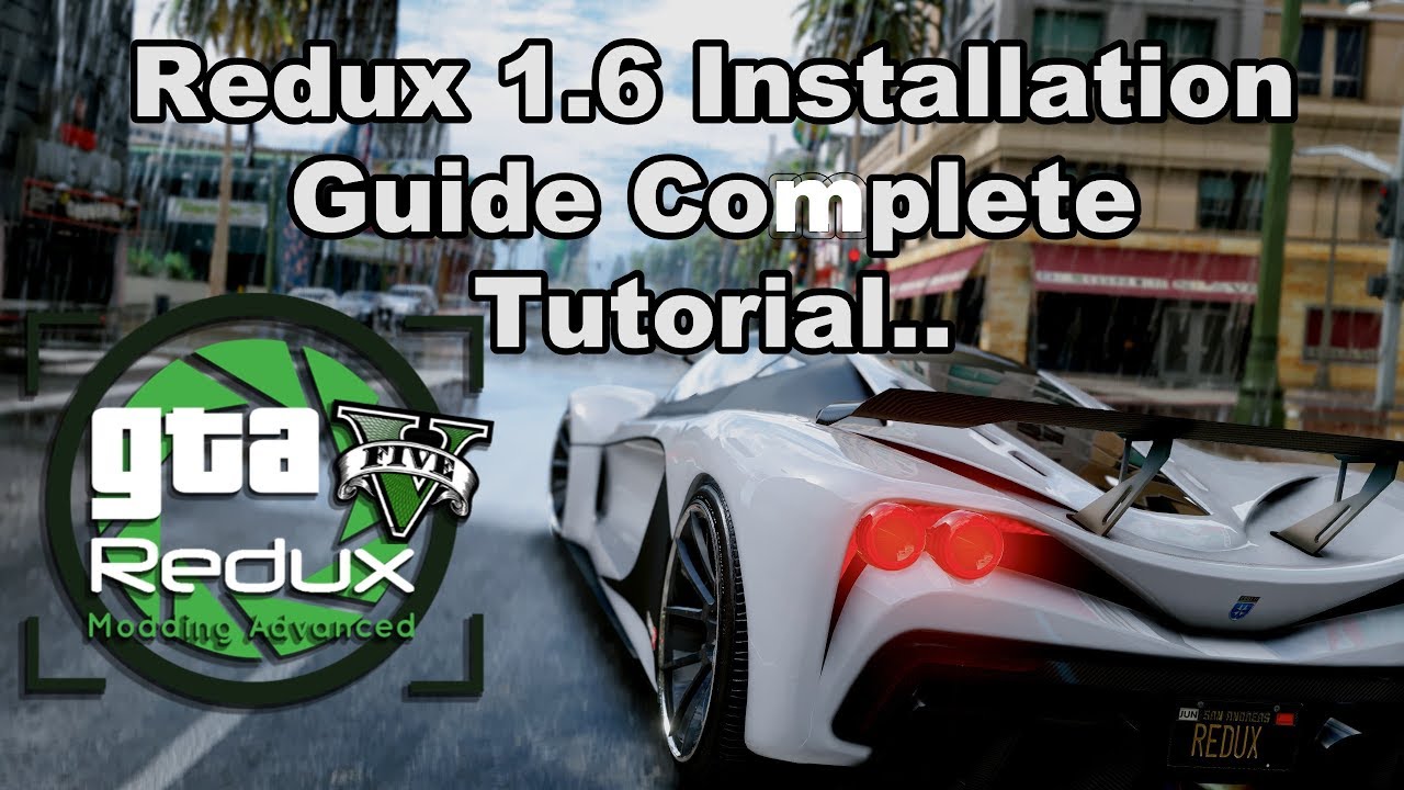 Download And Install Gta5 Redux 1.6 + All Reshades (2019) 100% Working !! -  Youtube
