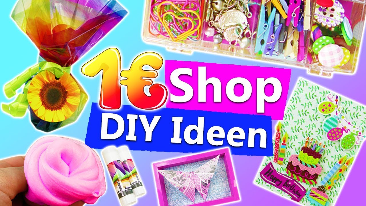 1 Shop Diy Ideen 5 Super Gunstige Diys Gegen Langeweile Geschenke Deko Youtube