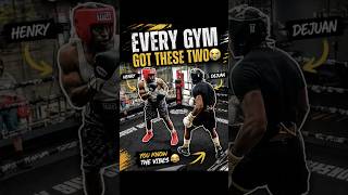 EVERY GYM HAS THESE TWO 🤣 SPARRING TALK 😭 #boxing #sparring #boxingtraining
