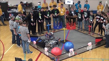 FTC Velocity Vortex North Branch Qualifier: Final Match 1