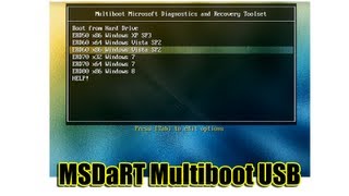 MSDaRT Multiboot USB MSDaRT Multiboot USB