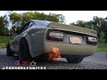 450 horse power Low boost 240 RB swap test. Classic 240z