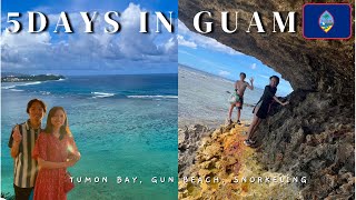 GUAM VLOG (USA)  Tumon Bay, Gun Beach Westin Resort, Snorkelling  | Travel Vlog