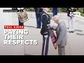 King Charles and Queen Camilla pay respects by laying wreath at 'Tomb of the Unknown Solider'