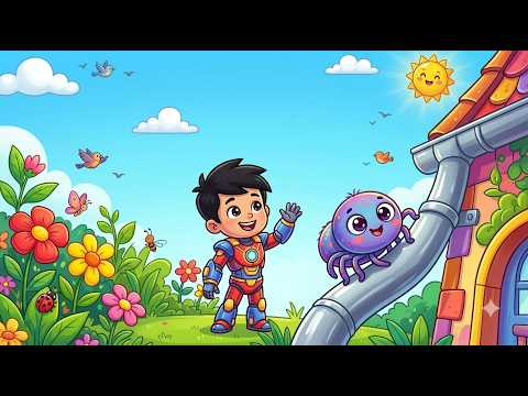Itsy Bitsy Spider Hindi Rhyme - Nursery Rhymes | Baby Songs In Hindi | Wow Kidz Rhymes
