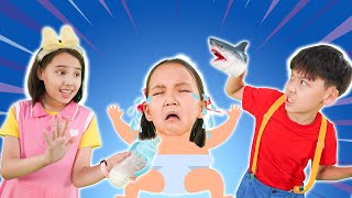 Download Lagu Please, Baby Don't Cry | Hokie Pokie Nursery Rhymes MP3