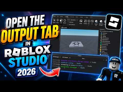 How to Open the Output Tab in Roblox Studio – Quick 2026 Guide