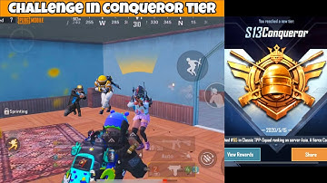 Playing with Randoms In Conqueror Lobby? | PUBG Mobile | Mr Spike