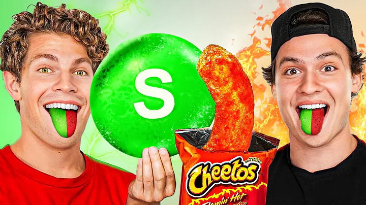 Spicy vs Sour Food Challenge!