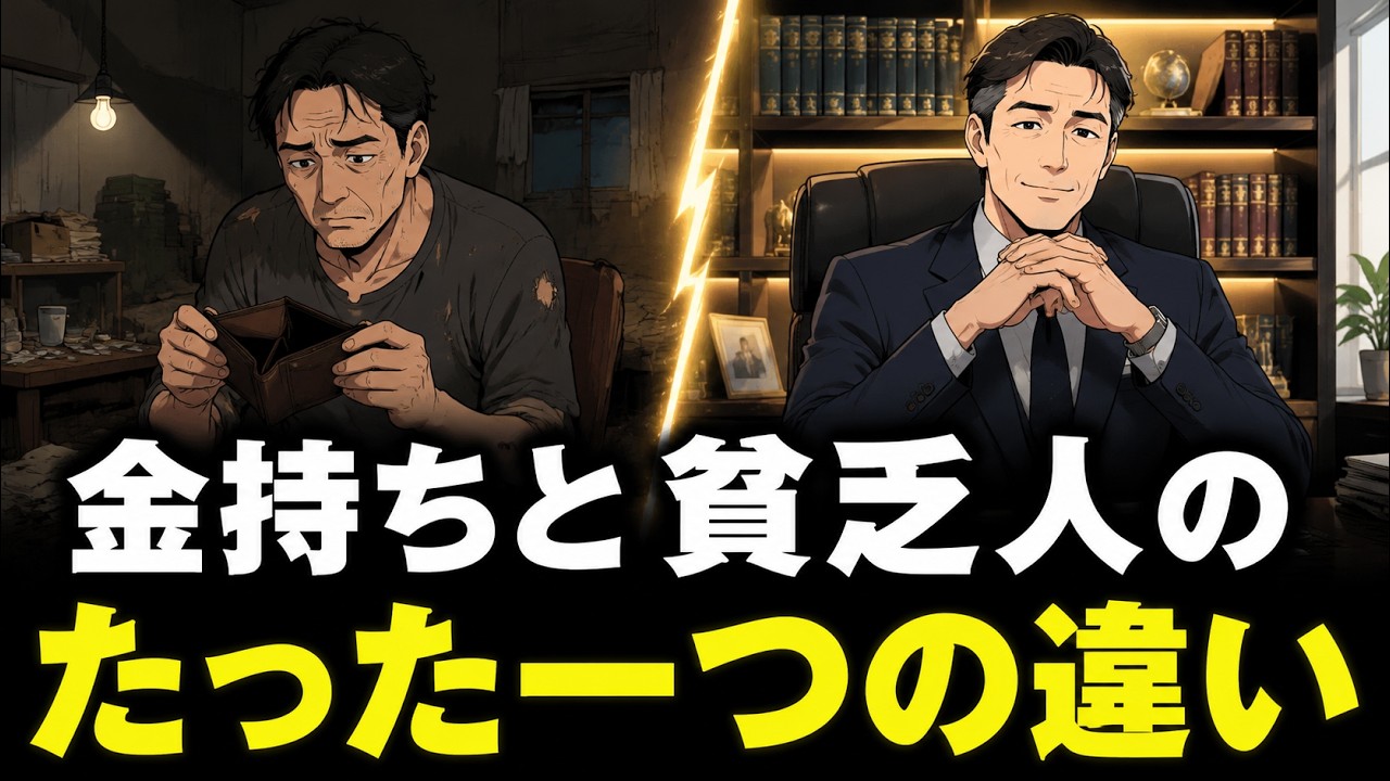 金持ちと貧乏人を分けるたった一つの違い | ユダヤ人一族が隠してきた富の秘密