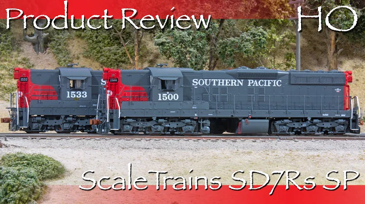 Early Six-Axle Power! - Unboxing and Product Review of TWO ScaleTrains HO Scale SD7Rs SP!