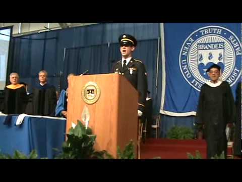 Nicholas Alexander Brown Anthem Brandeis Commencement 2010